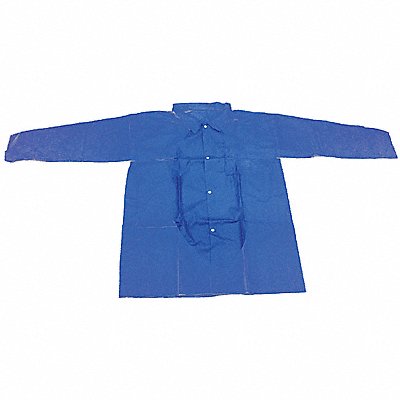 H8180 Lab Coat Blue Button XL PK30 MPN:32KF67