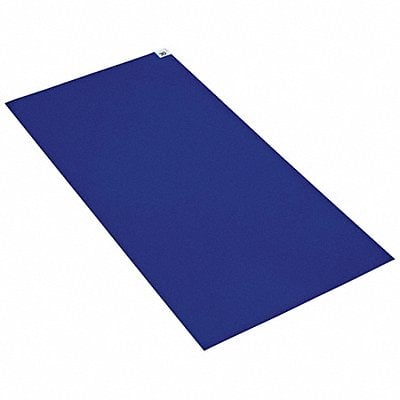 Disposable Tacky Mat Blue 36 in L PK4 MPN:31AN12