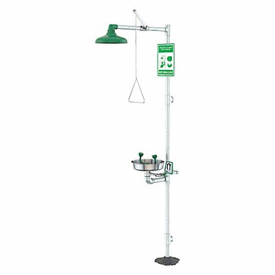 Drench Shower Green SS 94-3/4 in H MPN:49EV52