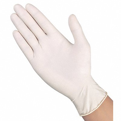 D5744 Disposable Gloves Rubber Latex S PK100 MPN:10D863