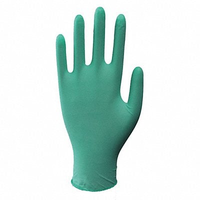 J4951 Disposable Gloves Rubber Latex M PK100 MPN:48UM30