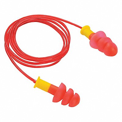 Ear Plugs Red Corded Flanged PK50 MPN:55PD66