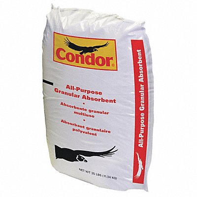 Granular Clay Floor Absorbent 25 lb Bag MPN:35UX85