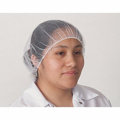 Hairnet White 18 in dia PK100 MPN:1TTU6