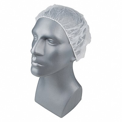 Bouffant Cap White 18 in dia PK1000 MPN:23KX06