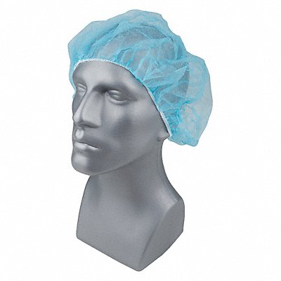 H8282 Bouffant Cap Blue 24 in dia PK1000 MPN:23KX20