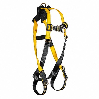 Full Body Harness Vest Yellow L Size MPN:61DD35