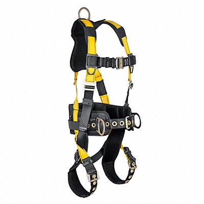 Full Body Harness Vest Yellow L Size MPN:61DD43