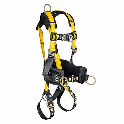 Full Body Harness Vest Yellow L Size MPN:61DD45