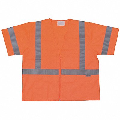 High Visibility Vest Class 3 L Orange MPN:1YAT4