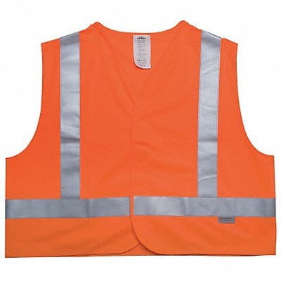 High Visibility Vest FR Vest 3XL Ong/Red MPN:2PDL6