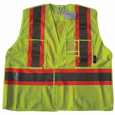 Safety Vest Yellow/Green L/XL MPN:491T16