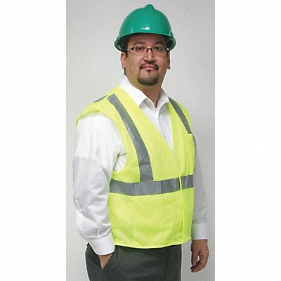 Tear Away Hi-Vis Vest 3XL Yellow/Green MPN:4CWA2