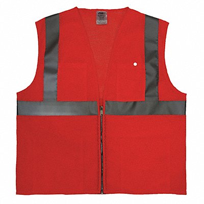 Cool Dry Hi Vis Vest Class 2 M Orange MPN:4GJN3