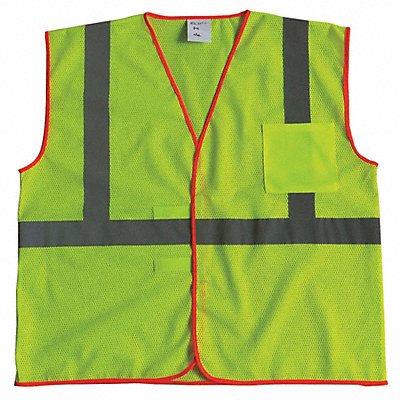 J6012 U-Block Vest Class1 Yellow/Grn S/M MPN:53YK39