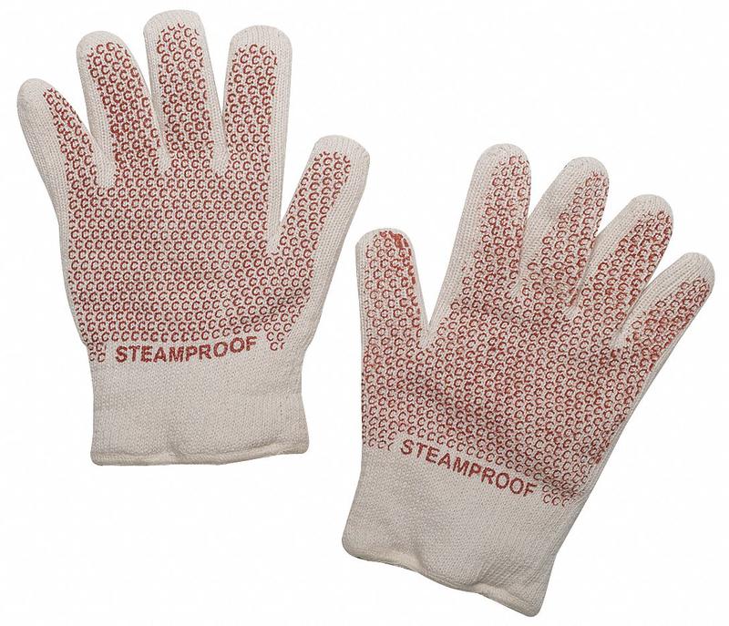 Steam Resist. Gloves Wht/Rust Univ. PR MPN:1AHE9