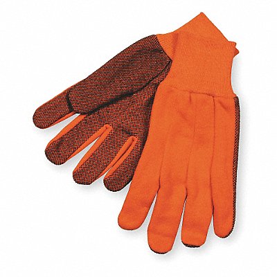 Jersey Gloves 9-1/4 S Hi-Vis Orange PR MPN:2UUH8