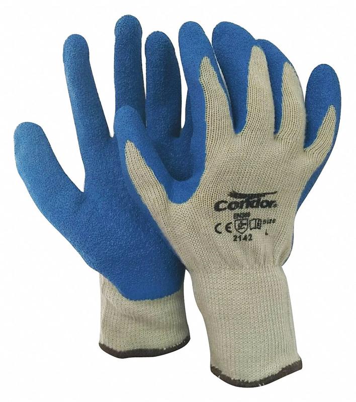 J7720 Coated Gloves Cotton/Polyester L PR MPN:484T55