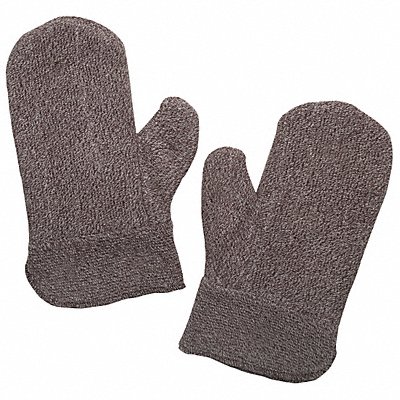 Heat-Resistant Mittens XL Brown/White PR MPN:4JD73