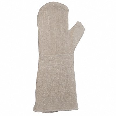 Heat-Resistant Mittens L White PR MPN:4JD74