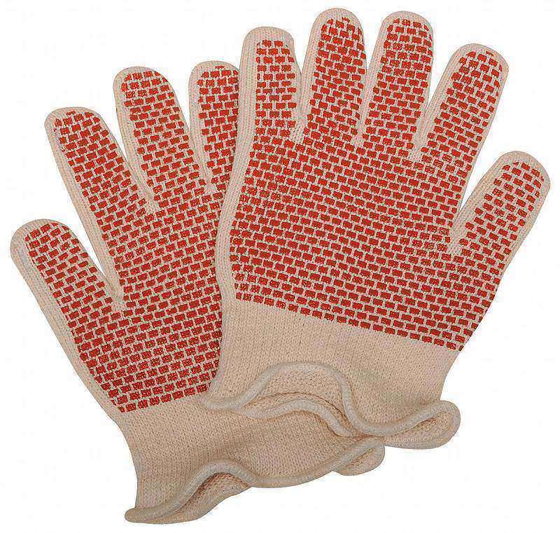 Heat-Resistant Gloves L Red/White PR MPN:4JF36