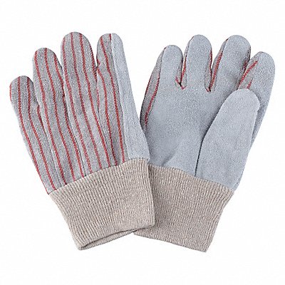 D1564 Leather Gloves Red Striped XL PR MPN:4NHD6