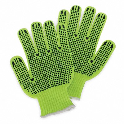 D1768 Knit Gloves Yellow XL PR MPN:4NMK6