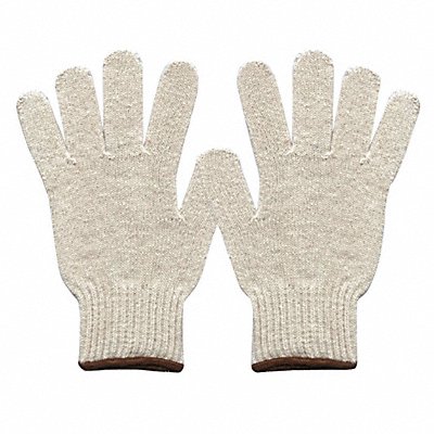 D1765 Knit Gloves L Natural PK144 MPN:4NMU9