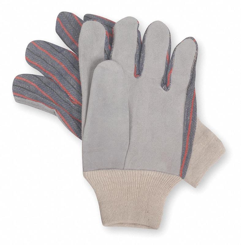D1558 Leather Gloves Gray S PR MPN:5AJ35
