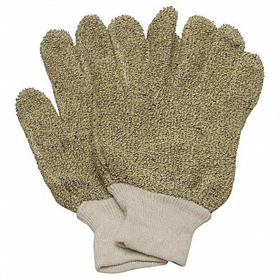 Heat-Resistant Gloves L Brown/Yellow PR MPN:5MPK4