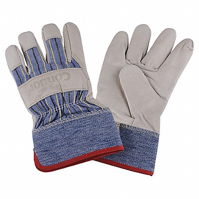 Leather Gloves Beige/Blue 2XL PR MPN:20GZ07