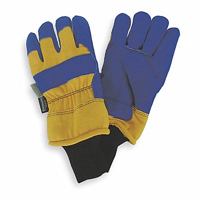 D1599 Cold Protection Gloves M Blue/Yellow PR MPN:4NHA6
