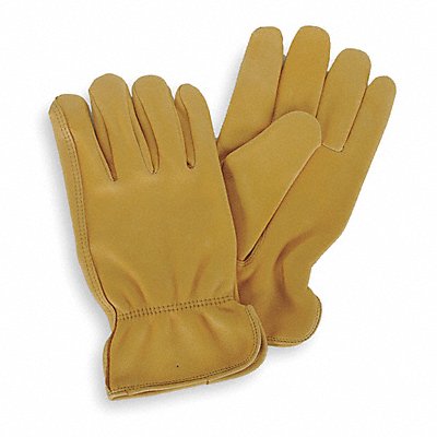 D1651 Leather Gloves Yellow M PR MPN:4TJV4