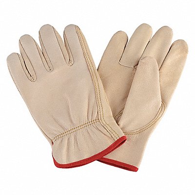 D1646 Leather Gloves Beige S PR MPN:4TJX9