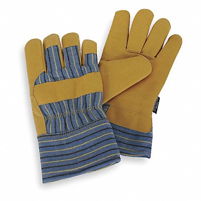 D1664 Cold Protection Gloves M Gld Ylw/Blue PR MPN:4TJY5