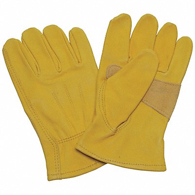 D6139 Leather Gloves Yellow S PR MPN:5NGN7