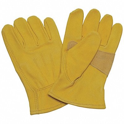 D6139 Leather Gloves Yellow M PR MPN:5NGN8