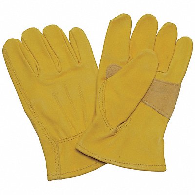 D6139 Leather Gloves Yellow 2XL PR MPN:5NGP1