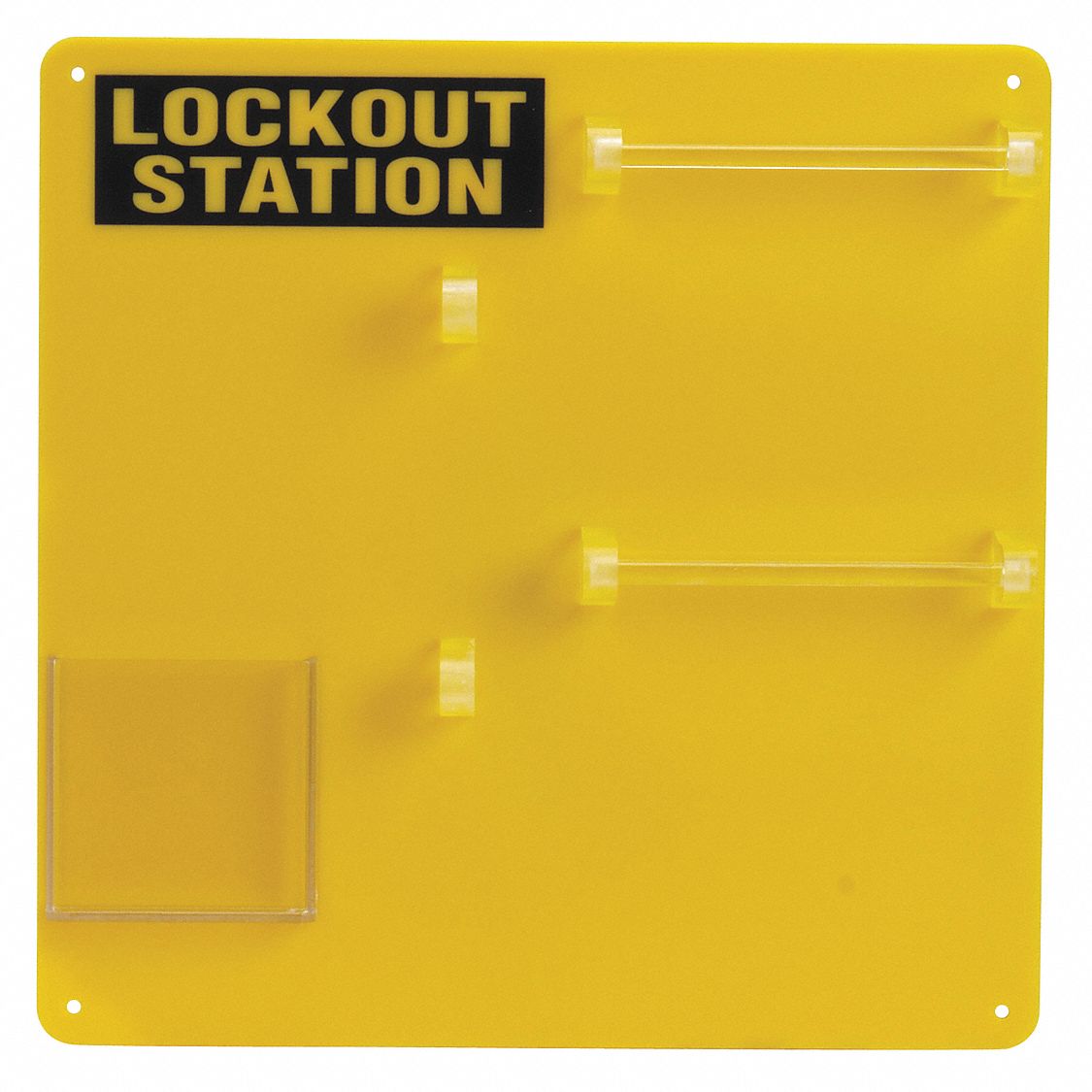 Padlock Station Yellow 13-1/2 H MPN:437R72