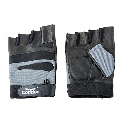 Anti-Vibration Gloves L Black/Silver PR MPN:1EC80