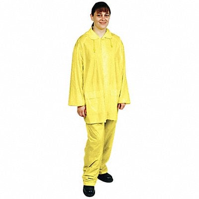 D2281 Rain Suit w/Jacket/Pant Unrated Yellow S MPN:1FBB8