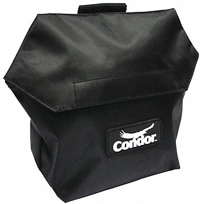 Respirator Storage Bag Polyester Black MPN:25F570