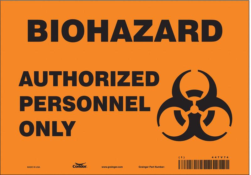 Safety Sign 7 inx10 in Vinyl MPN:447V74