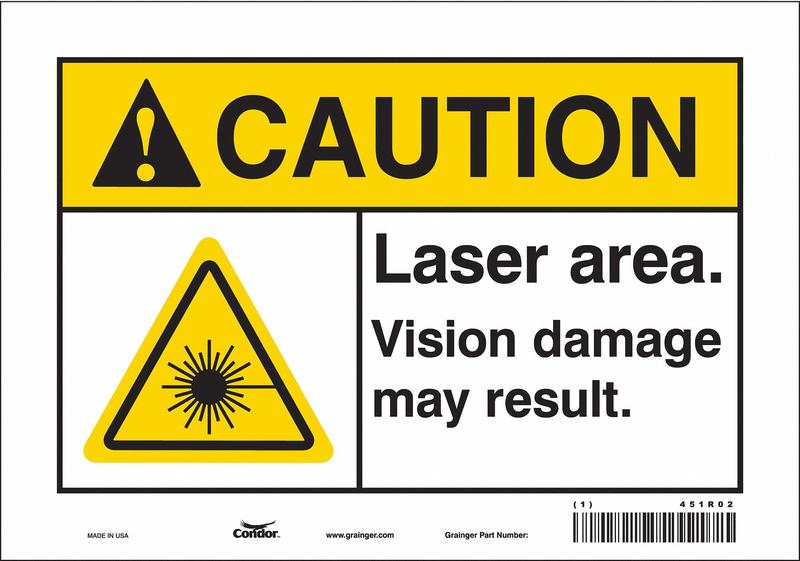 Safety Sign 7 inx10 in Vinyl MPN:451R02