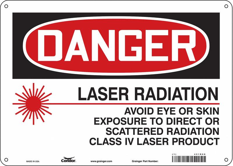 Safety Sign 10 inx14 in Aluminum MPN:451R68