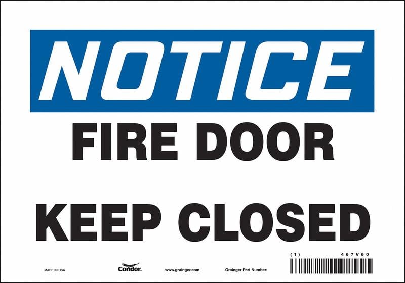 Safety Sign 7 in x 10 in Vinyl MPN:467V60