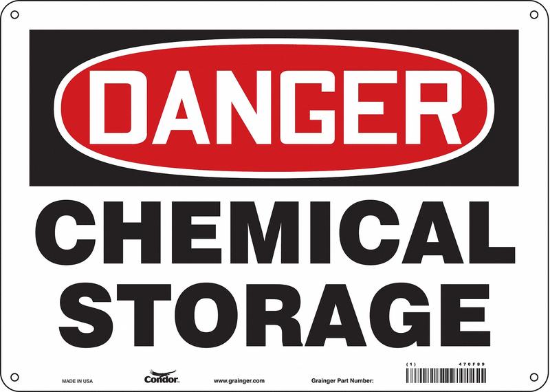 Safety Sign 10 inx14 in Polyethylene MPN:470F89