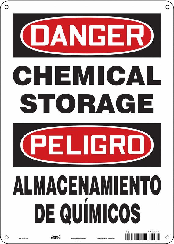 Safety Sign 14 inx10 in Aluminum MPN:470G11