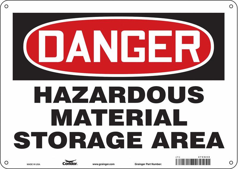Safety Sign 10 inx14 in Aluminum MPN:470G50