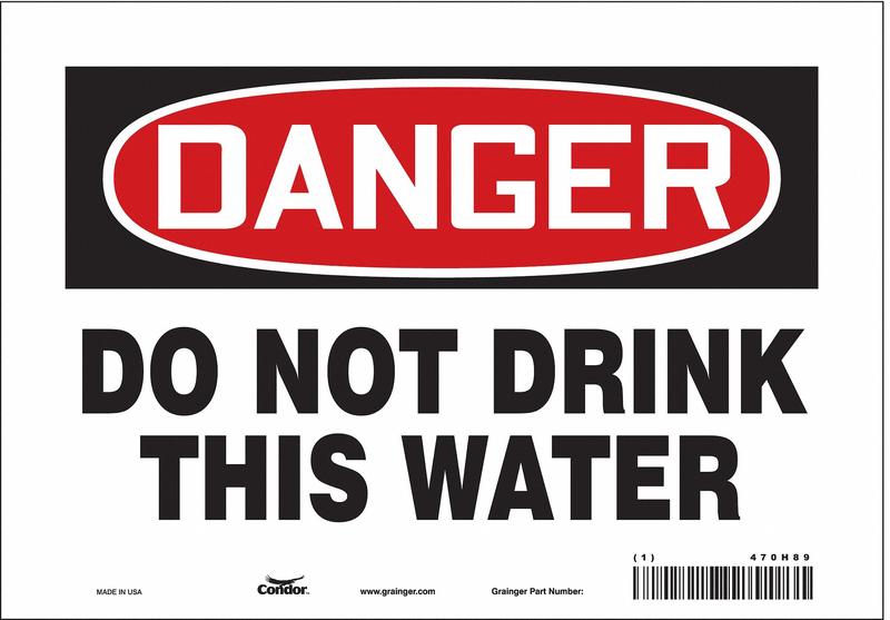 Safety Sign 7 inx10 in Vinyl MPN:470H89